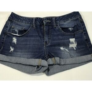 junior shorts distressed cuffed size 9